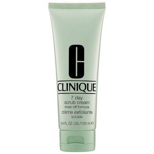 NWT Clinique 7 Day Face Scrub Cream Rinse-Off Formula
